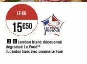 jambon blanc 