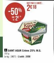 crème Saint Agur