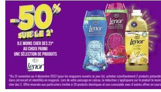 promos Lenor