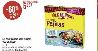 fajitas Old El Paso