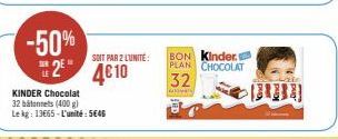 chocolat Kinder