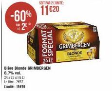 bière blonde Grimbergen