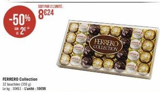 bouchées Ferrero Rocher