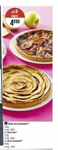 tarte aux pommes 