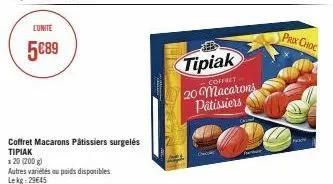 surgelés tipiak