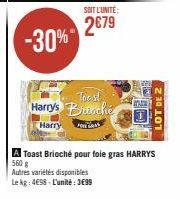 foie gras Harry's