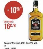 whisky Label 5
