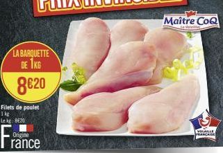 filets de poulet Maître Coq