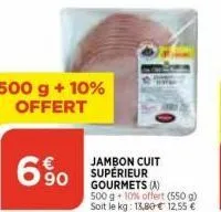 jambon cuit 