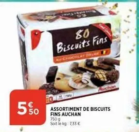 assortiment de biscuits 