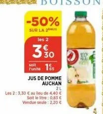 jus de pomme 