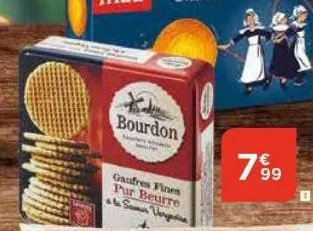 bourdon  a  gaufres fines pur beurre && s vergis  19⁹9  63 