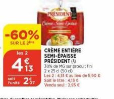 crème Président