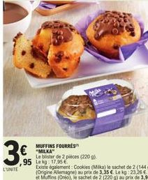 muffins Milka