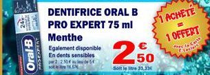 dentifrice Oral-B