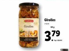 Freshone Girolles  p  Girolles  SEAS  185 g  37.⁹ 