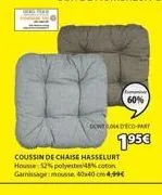 coussin de chaise 