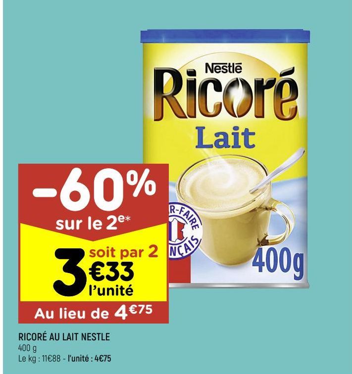 Ricoré au lait Nestlé