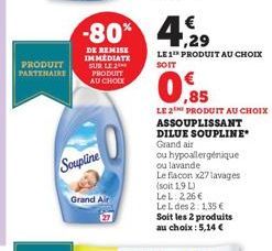 soldes Soupline