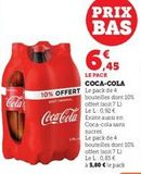 Coca-cola Coca cola offre sur Super U