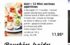 4  3247-12 Mini verrines aperitives  Sa laten 1220  11,95€ 