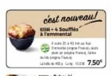 cest nouveau!  - Souffles  à remmental  tre  2014 a  7,50€ 