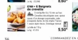 36  874.6 beignets  de crevette  a10  man the geograd alwa  1  la 