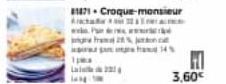 81471 Croque-monsieur  Ac  1pma  L  langit  fra 2  14%  3,60€ 