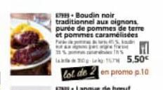 pommes de terre Promo