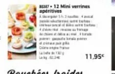 4  3247-12 mini verrines aperitives  sa laten 1220  11,95€ 