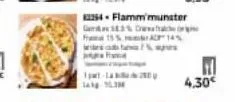part-1  254 flamm'munster  gar 13% o fram 15%  acp 14% %, ap  4.30€ 