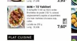 lang  303-10 yakitori  c  ods  te sta  plat cuisine  7,60€ 