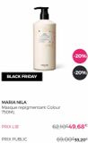 BLACK FRIDAY  MARIA NILA  Masque repigmentant Colour 750ML  -20%  -20%  62,10€49,68€  69,00€55,20€  offre sur Bleu Libellule