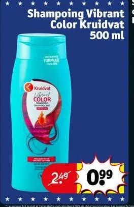 kruidvat wert color  shampoo shampong wie  formule  www.  l 