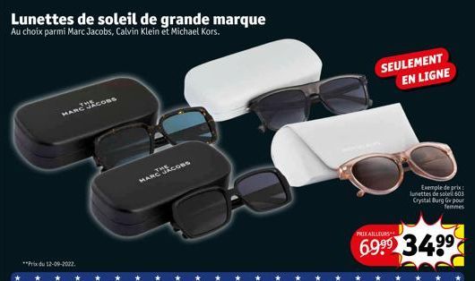 lunettes de soleil St marc