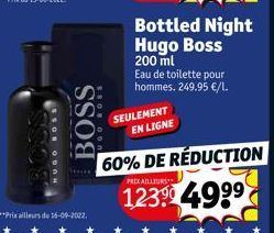 eau de toilette Hugo Boss