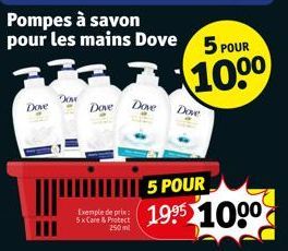 savon pour les mains Dove