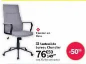 fauteuil  fauteuil de  bureau chandler 765  3- -50% 