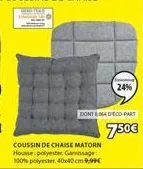 coussin de chaise 