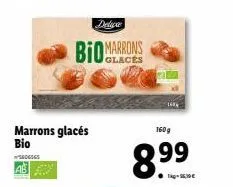 marrons glacés bio  3806365  delive  bio marrons  glaces  160g  099 