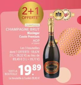 champagne brut Brut