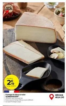 fromage de chèvre 