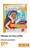 Masque Pampers offre sur Action