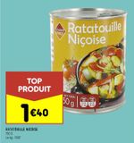 Ratatouille nicoise offre à 1,4€ sur Leader Price
