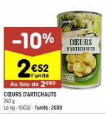 Coeurs d'artichauts offre à 2,52€ sur Leader Price