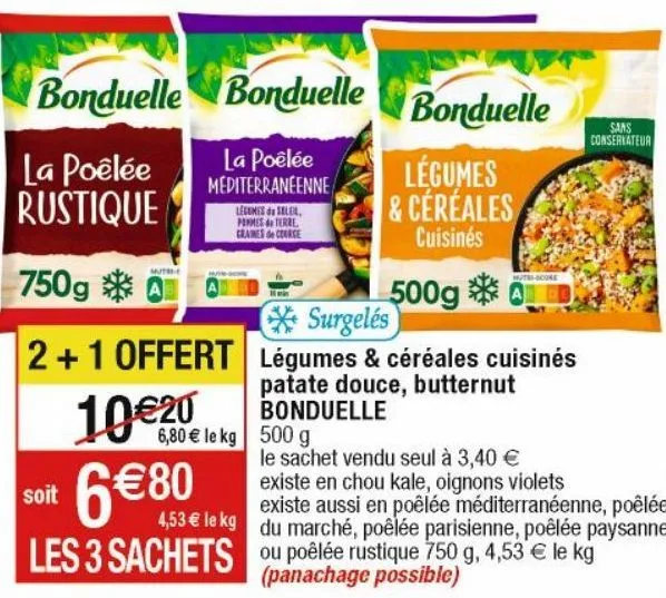 plats préparés bonduelle