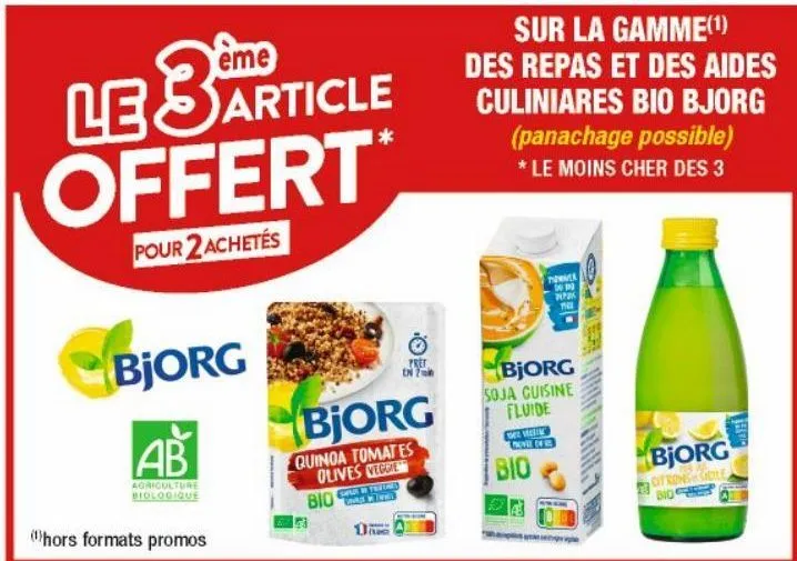 aides culinaires bjorg