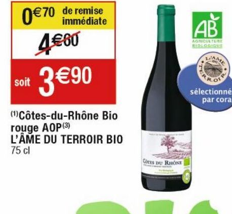 vin rouge Côtes du Rhône