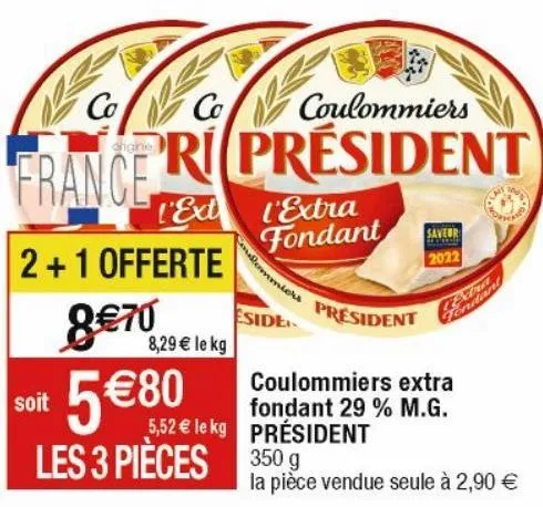 fromage président