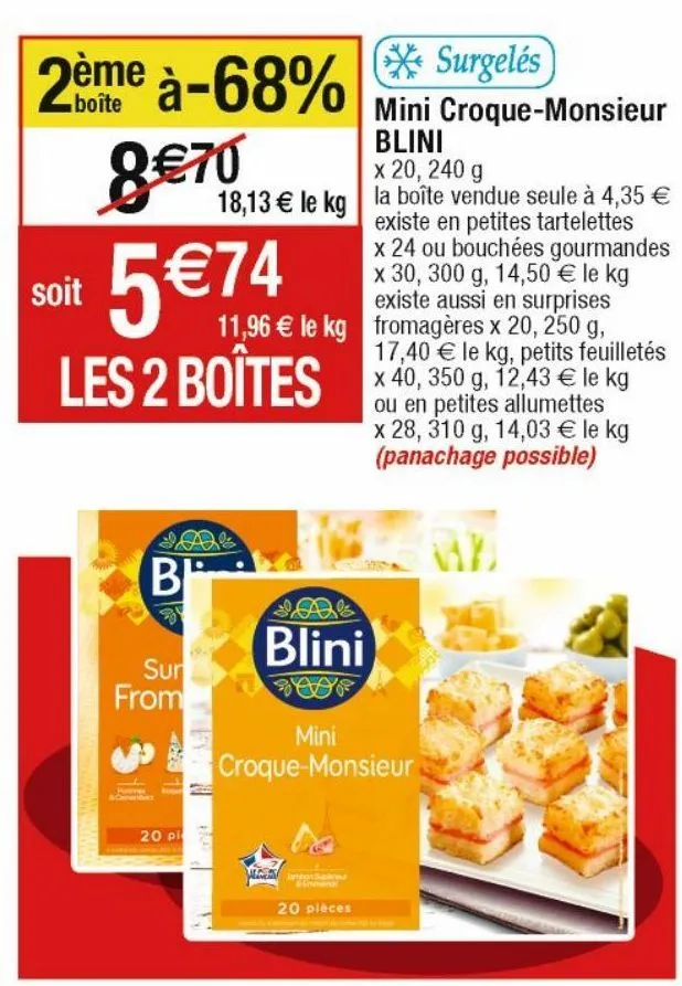 apéritifs blini